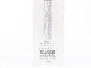 N Scale Micro-Trains MTL 62040 RI Rock Island 50' Composite Gondola 1199 RTR