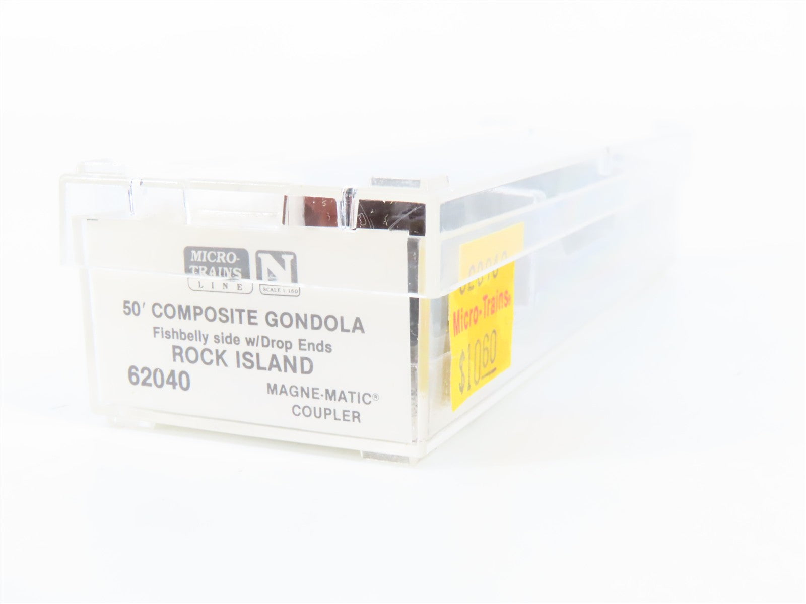 N Scale Micro-Trains MTL 62040 RI Rock Island 50' Composite Gondola 1199 RTR