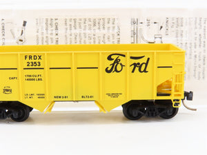 N Scale Micro-Trains MTL 56020 FRDX Ford 33' 2-Bay Rib Side Open Hopper 2353 RTR
