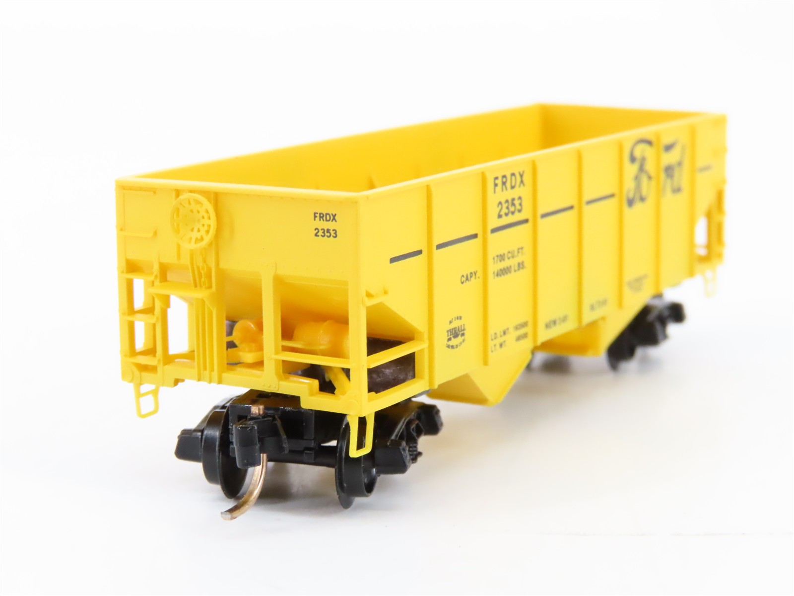 N Scale Micro-Trains MTL 56020 FRDX Ford 33' 2-Bay Rib Side Open Hopper 2353 RTR