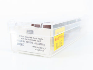 N Scale Micro-Trains MTL 49360 MK&E Missouri, Kansas & Eastern 40' Reefer 3100