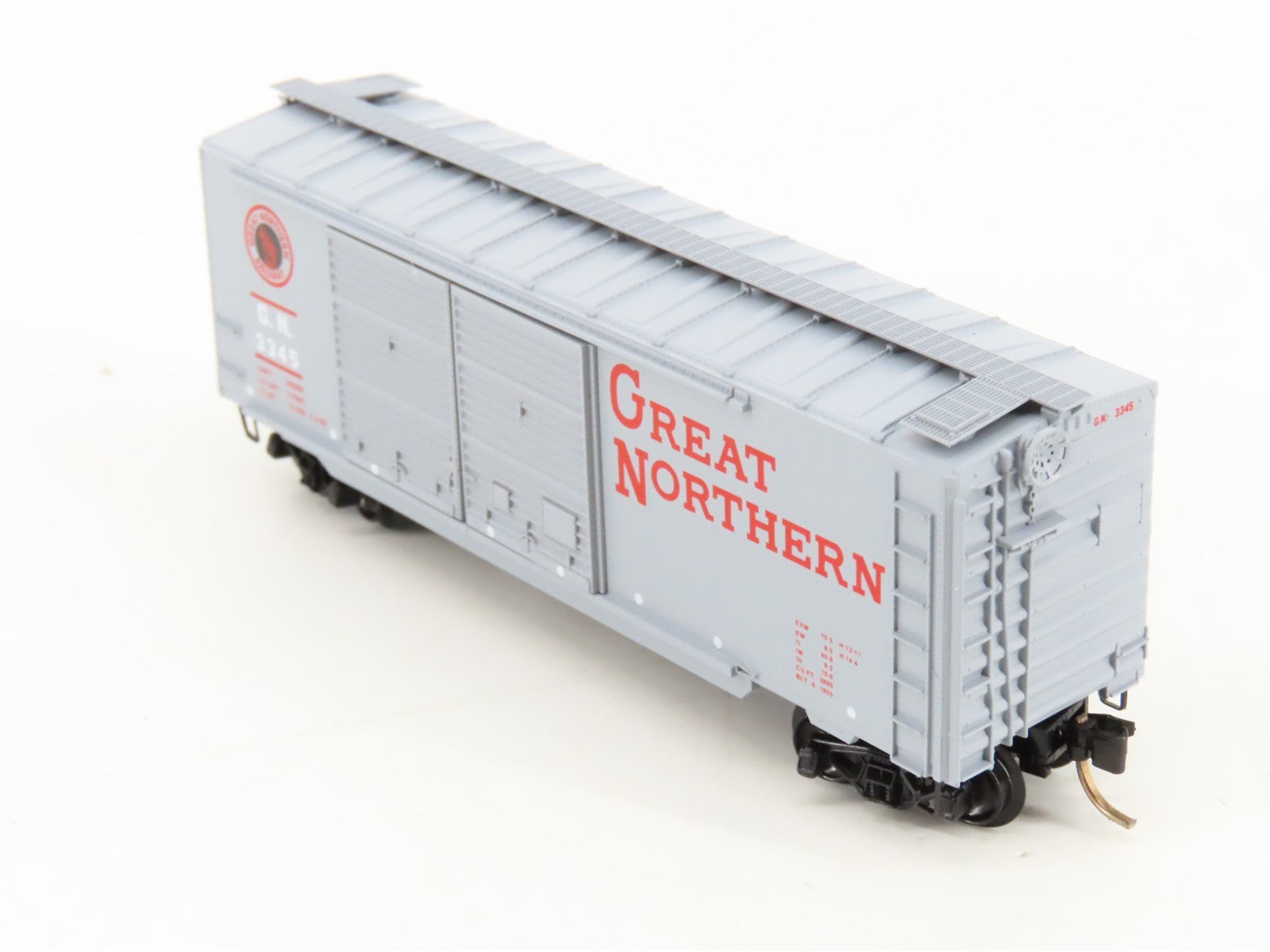 N Scale Micro-Trains MTL 23180 GN Great Northern 40' Double Door Boxcar 3345 RTR