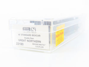 N Scale Micro-Trains MTL 23180 GN Great Northern 40' Double Door Boxcar 3345 RTR