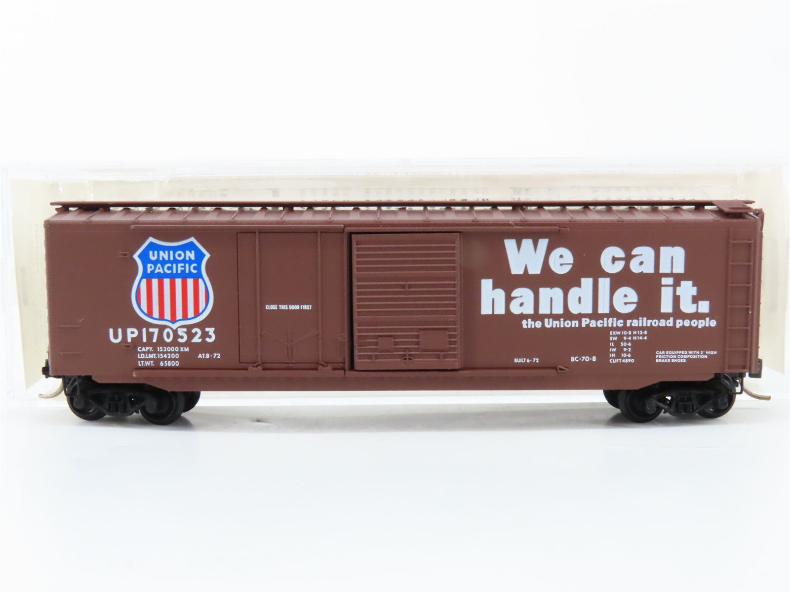 N Scale Micro-Trains MTL 33050 UP Union Pacific 50' Box Car 170523 RTR