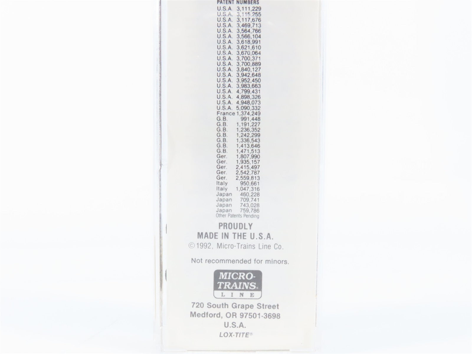 N Scale Micro-Trains MTL 33050 UP Union Pacific 50' Box Car 170523 RTR