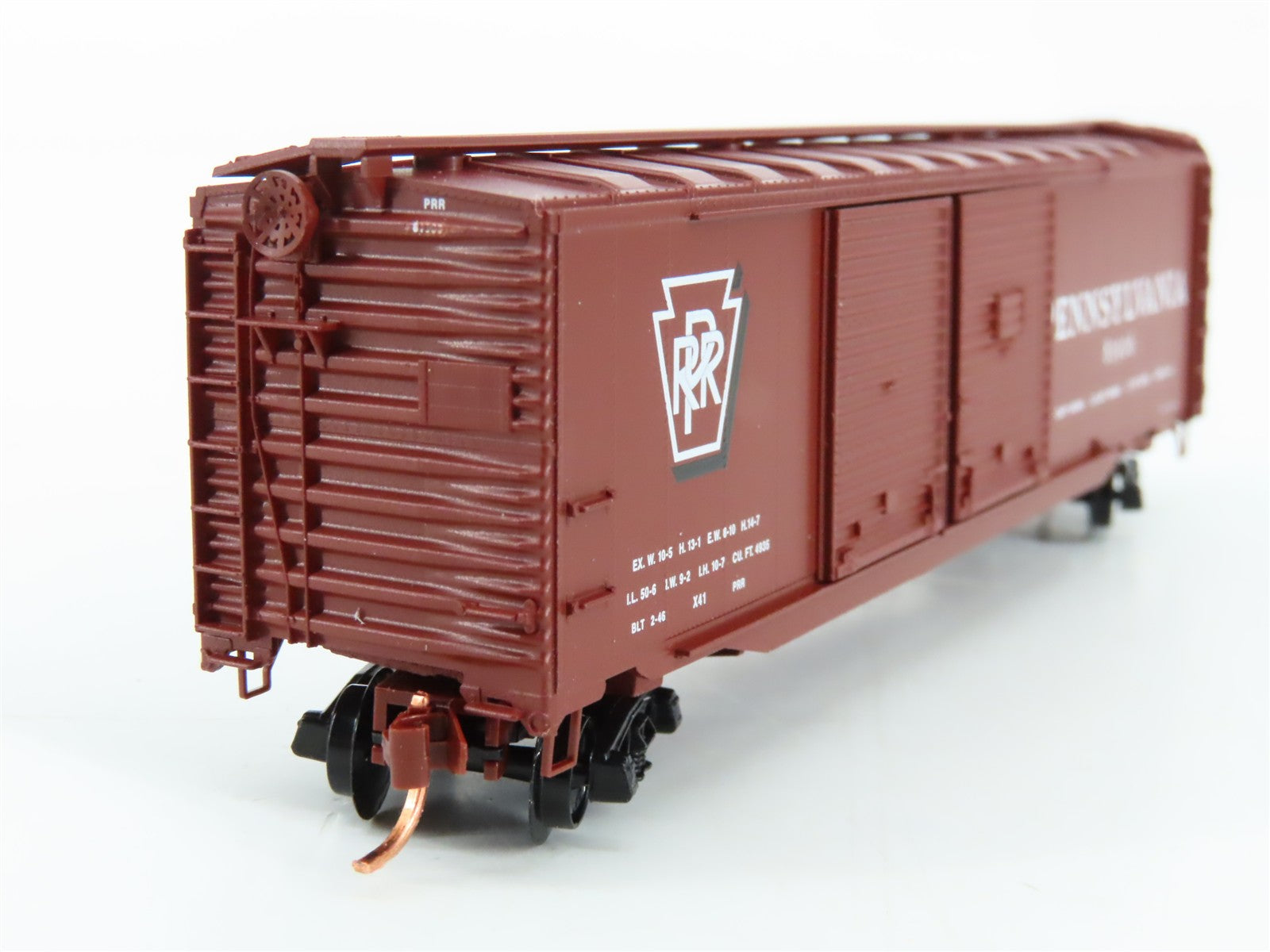 N Scale Micro-Trains MTL 78010 PRR Pennsylvania 50' Auto Box Car 81906 RTR