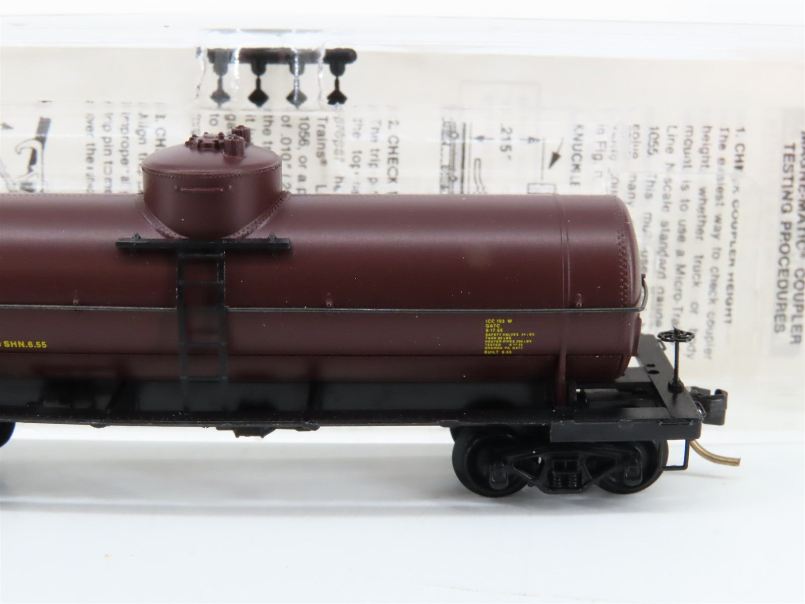 N Micro-Trains MTL 65320 CGW Chicago Great Western 39' Single Dome Tank Car 267