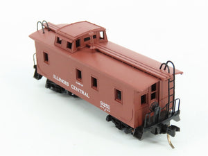 N Scale Micro-Trains MTL 50030 IC Illinois Central 34' Wood Caboose 9251 RTR