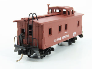 N Scale Micro-Trains MTL 50030 IC Illinois Central 34' Wood Caboose 9251 RTR