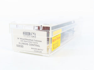 N Scale Micro-Trains MTL 50030 IC Illinois Central 34' Wood Caboose 9251 RTR