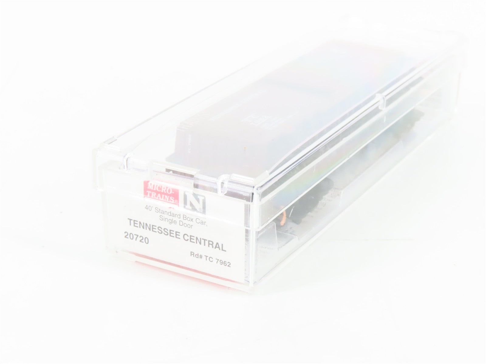 N Scale Micro-Trains MTL 20720 TC Tennessee Central 40' Box Car 7962 RTR