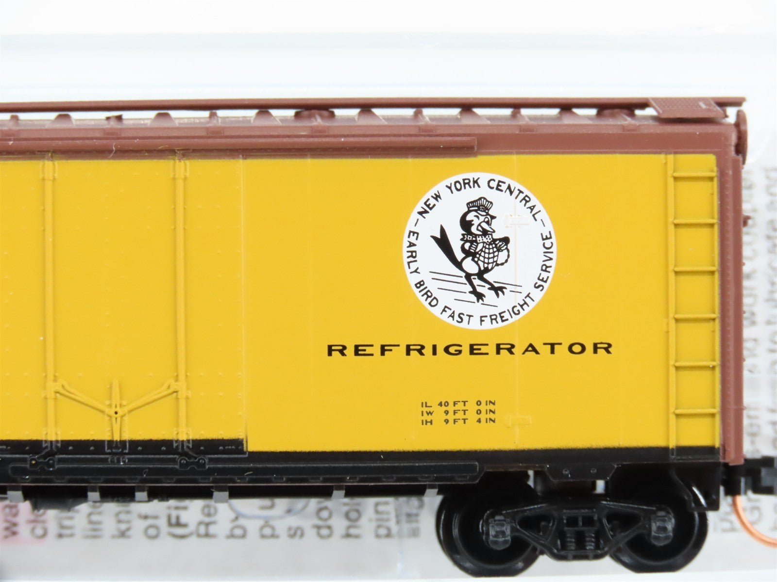 N Scale Micro-Trains MTL 21440 NYRX New York Central Early Bird 40' Box Car 2507