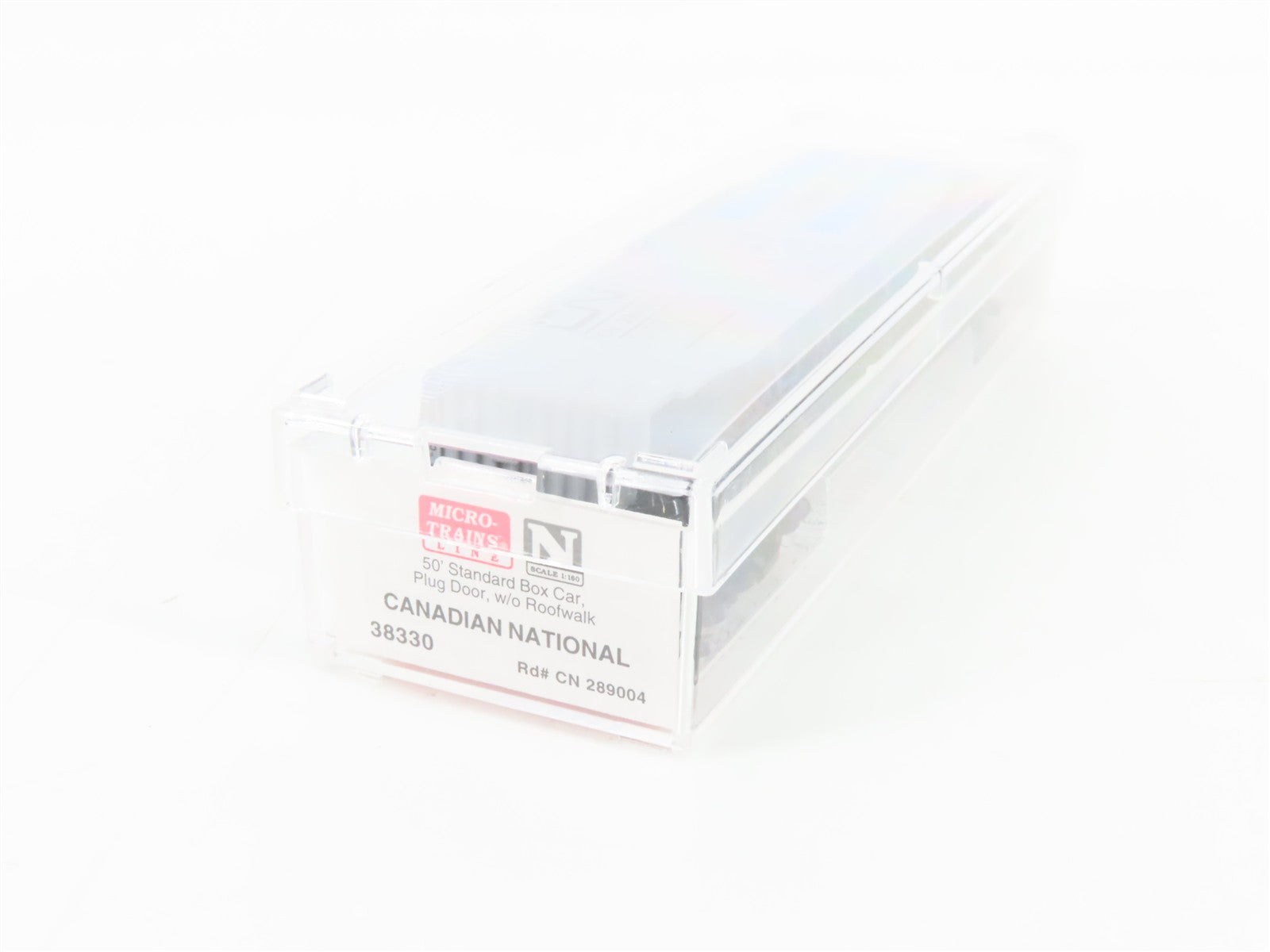 N Scale Micro-Trains MTL 38330 CN Canadian National 50' Box Car 289004 RTR