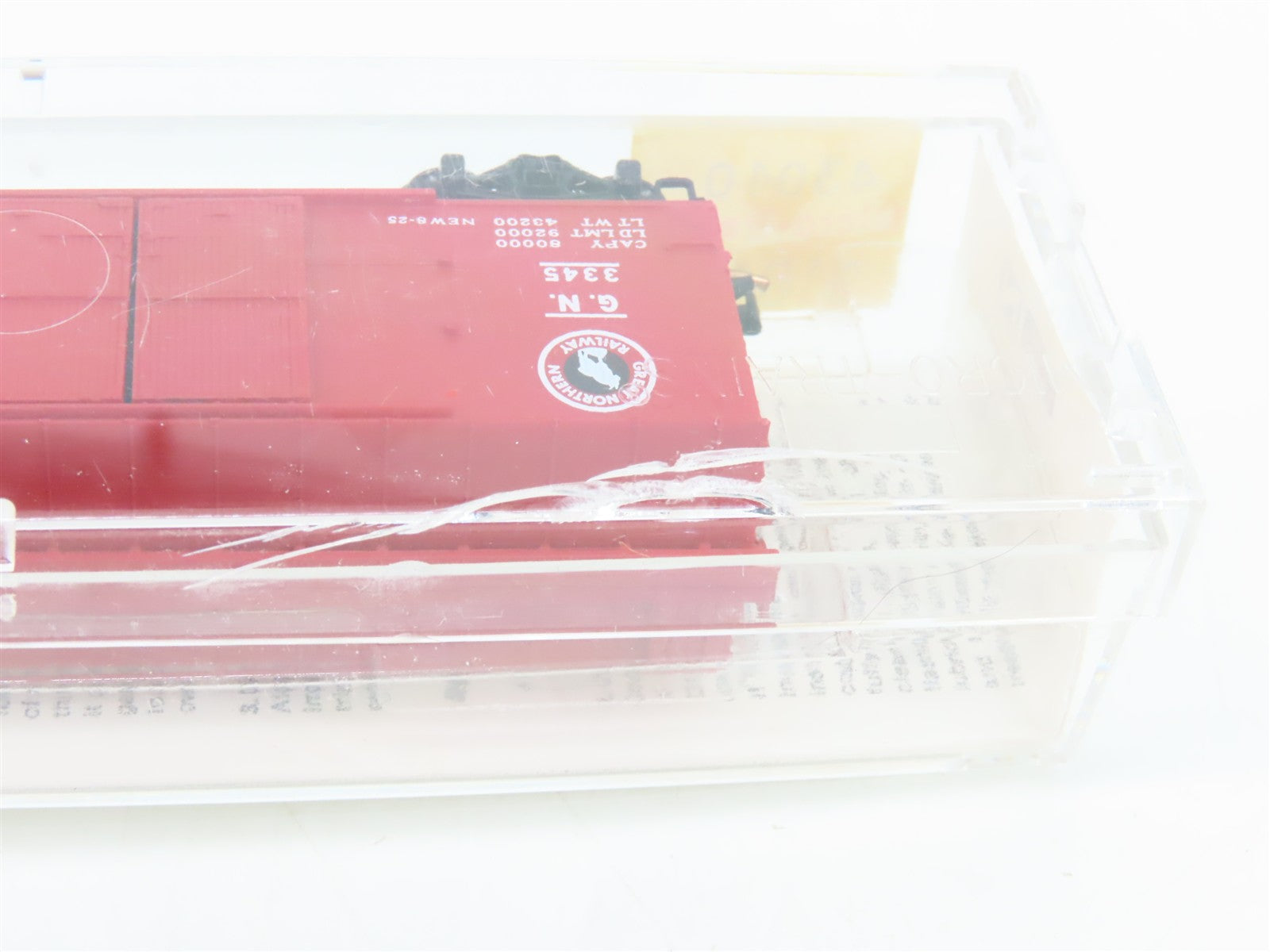 N Scale Micro-Trains MTL 43040 GN Great Northern 40' Box Car 3345 RTR