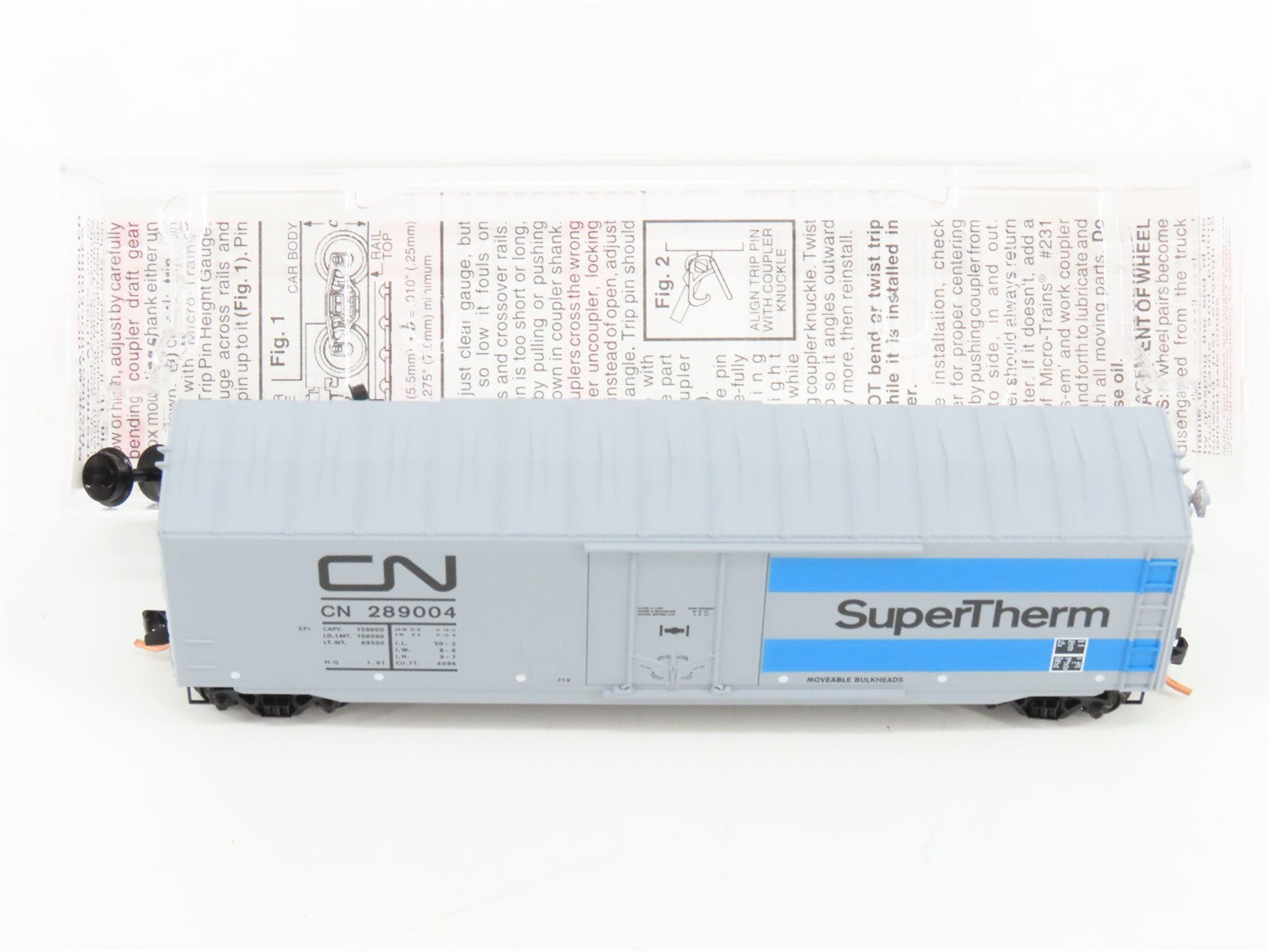N Scale Micro-Trains MTL 38330 CN Canadian National Box Car 289004 RTR