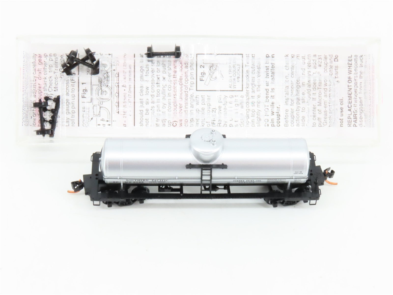 N Micro-Trains MTL 06500200 SPMW Southern Pacific Single Dome Tank Car 6066 RTR