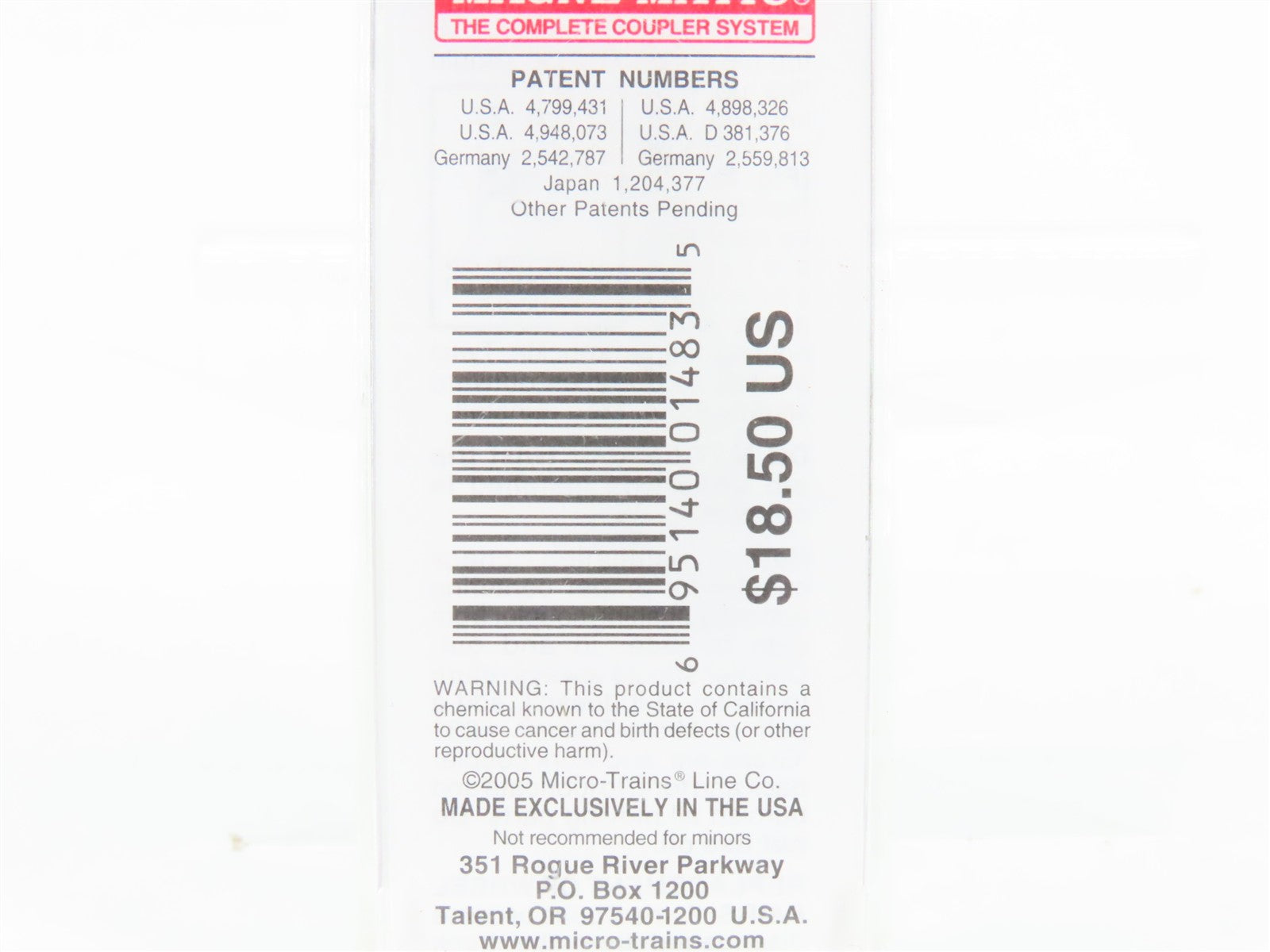 N Micro-Trains MTL 06500200 SPMW Southern Pacific Single Dome Tank Car 6066 RTR