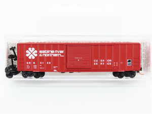 N Scale Micro-Trains MTL 25100 SRN Sabine River & Northern 50' Box Car 5159 RTR