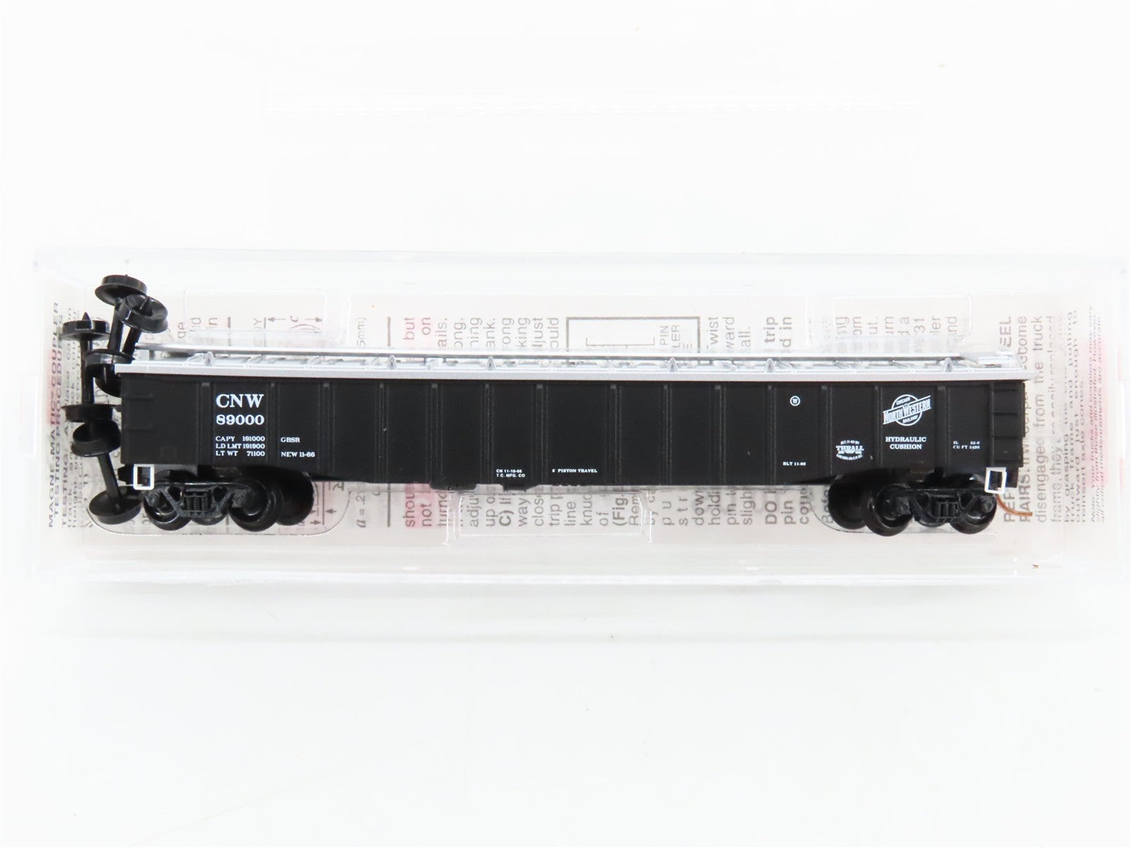 N Scale Micro-Trains MTL 106230 CNW Chicago & North Western 50' Gondola 89000