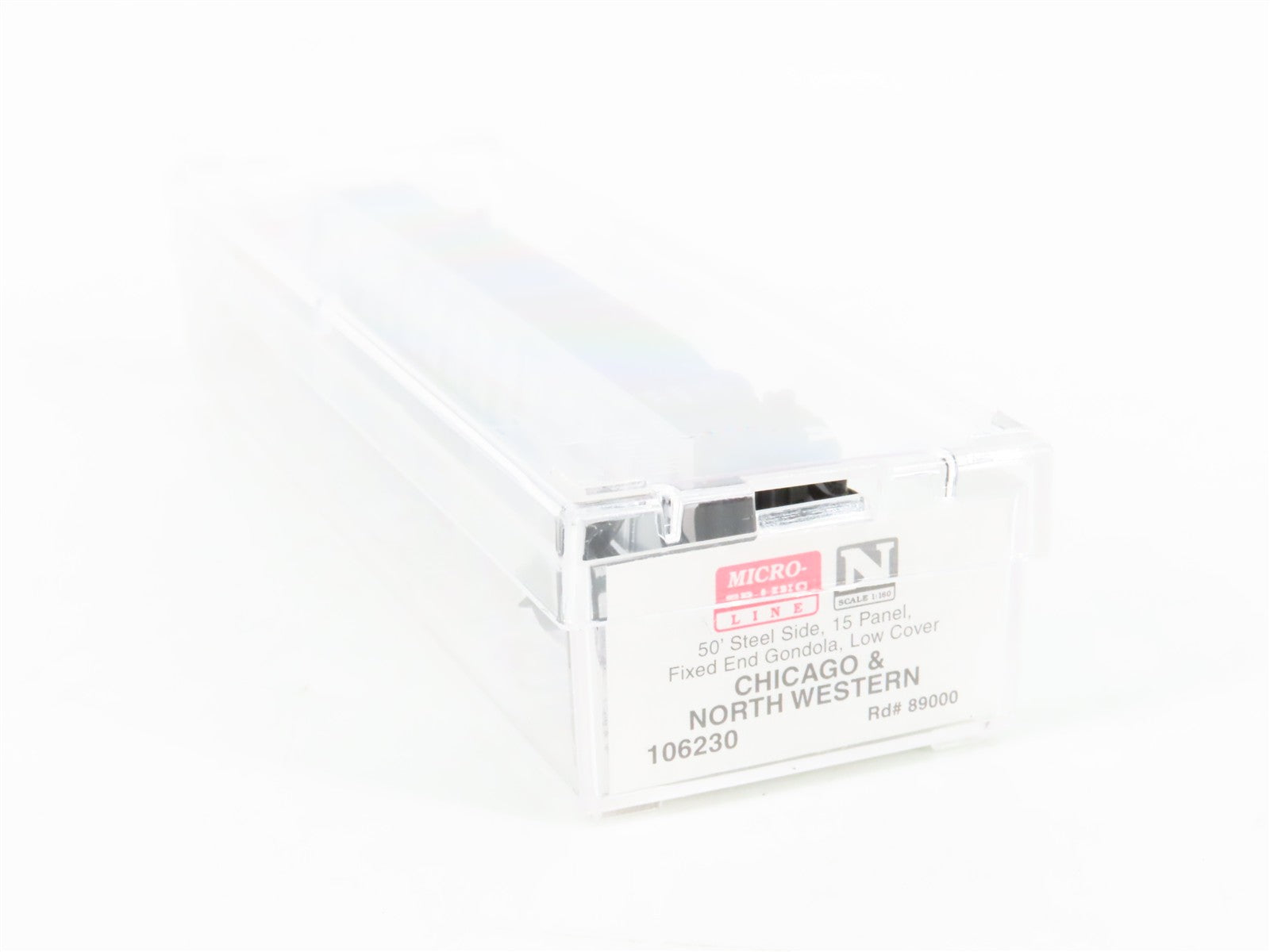 N Scale Micro-Trains MTL 106230 CNW Chicago & North Western 50' Gondola 89000