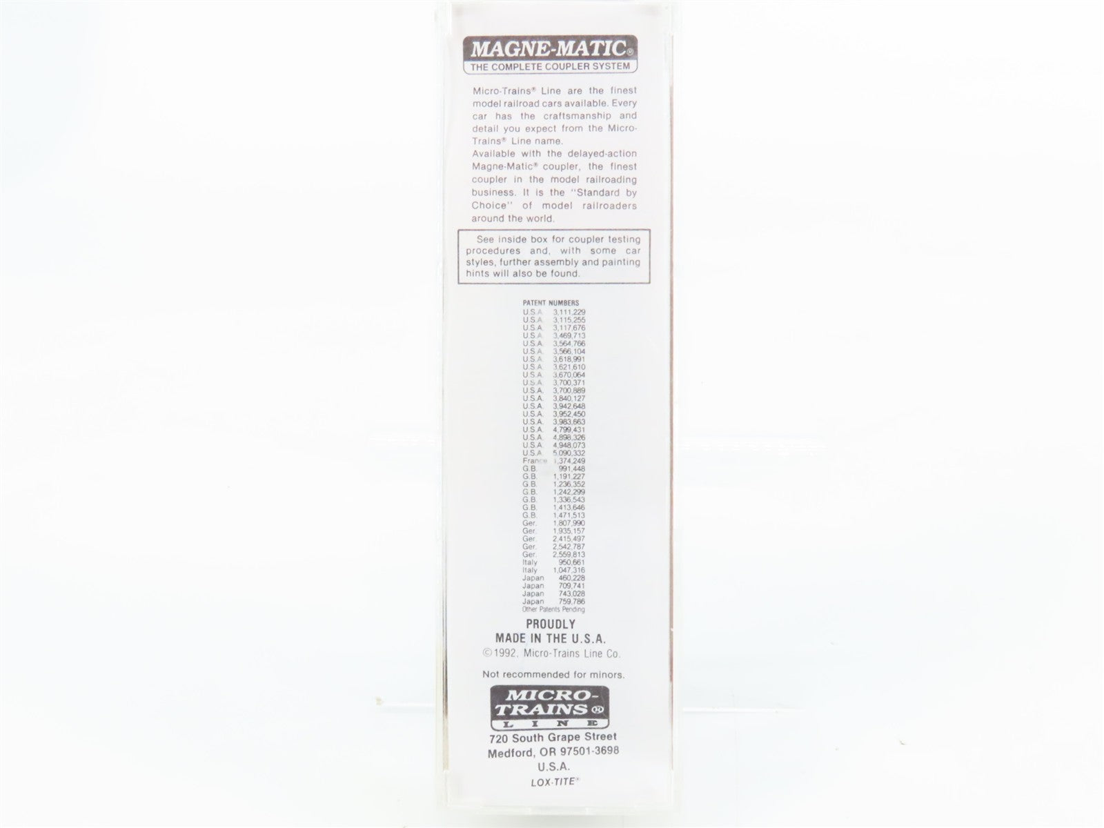 N Scale Micro-Trains MTL 32240 Southern 50' Plug Door Box Car 522626 RTR