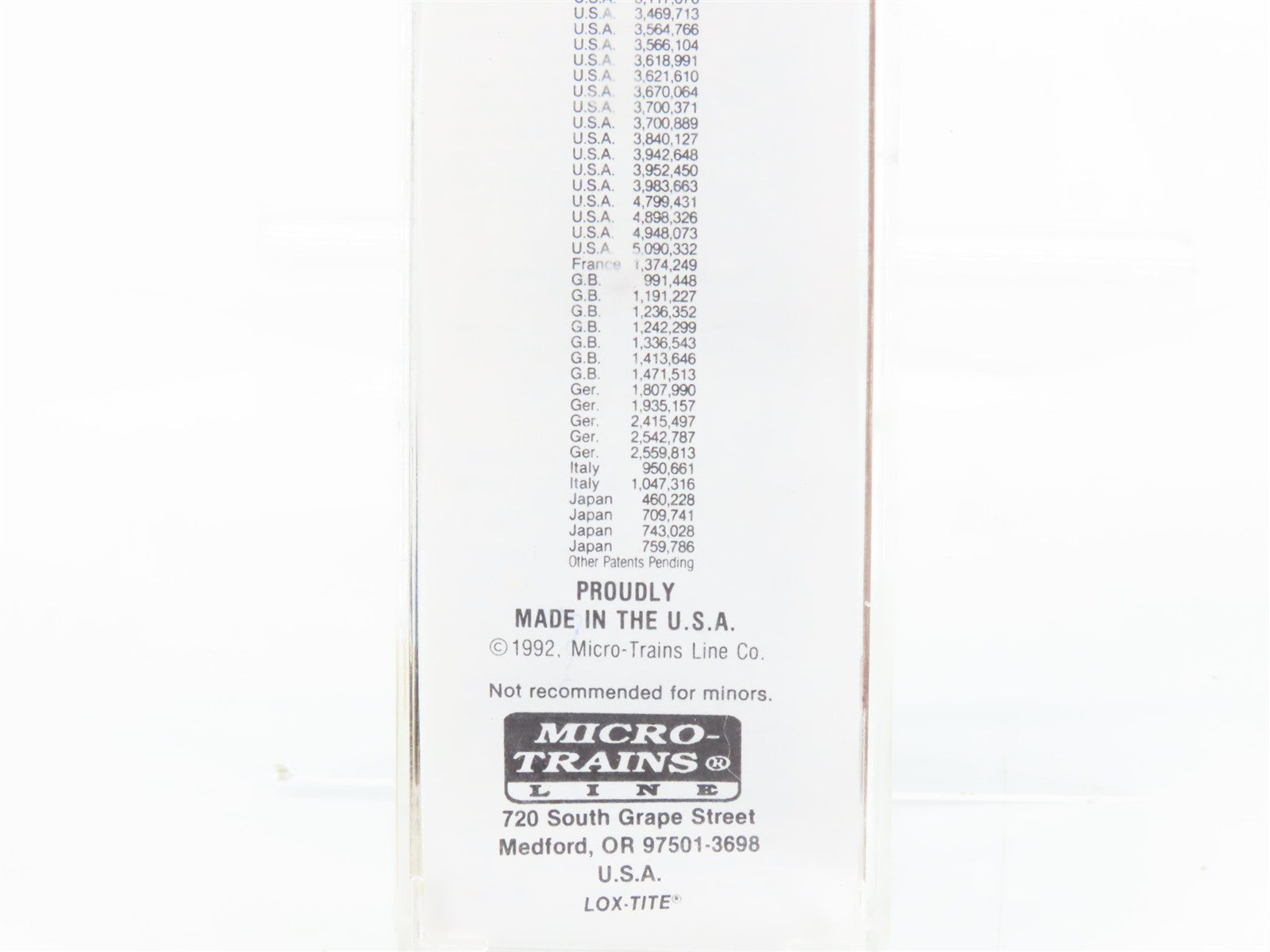 N Scale Micro-Trains MTL 32240 Southern 50' Plug Door Box Car 522626 RTR