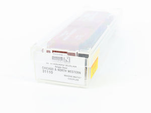 N Scale Micro-Trains MTL 31110 CNW Chicago & North Western 50' Box Car 51656 RTR