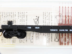 N Scale Micro-Trains MTL 45150 Toronto Hamilton & Buffalo 50' Flat Car RTR
