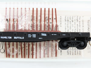 N Scale Micro-Trains MTL 45150 Toronto Hamilton & Buffalo 50' Flat Car RTR