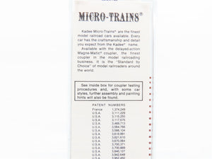 N Scale Micro-Trains MTL 45150 Toronto Hamilton & Buffalo 50' Flat Car RTR