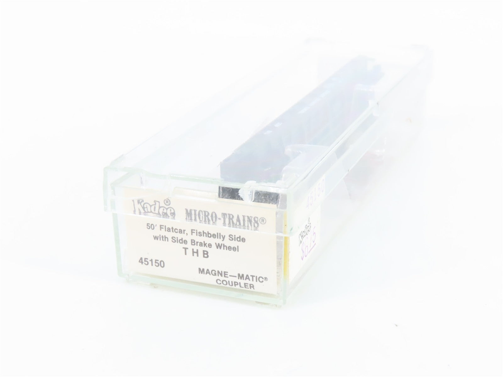 N Scale Micro-Trains MTL 45150 Toronto Hamilton & Buffalo 50' Flat Car RTR