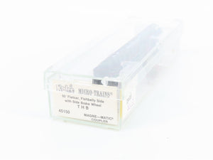 N Scale Micro-Trains MTL 45150 Toronto Hamilton & Buffalo 50' Flat Car RTR