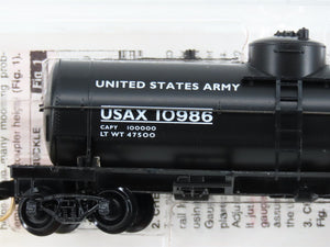 N Scale Micro-Trains MTL 65370 USAX U.S. Army 39' Tank Car 10986 RTR