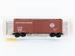 N Scale Micro-Trains MTL 20950 CGW Corn Belt Route 40' Box Car 90017 RTR