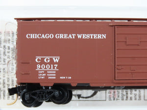N Scale Micro-Trains MTL 20950 CGW Corn Belt Route 40' Box Car 90017 RTR