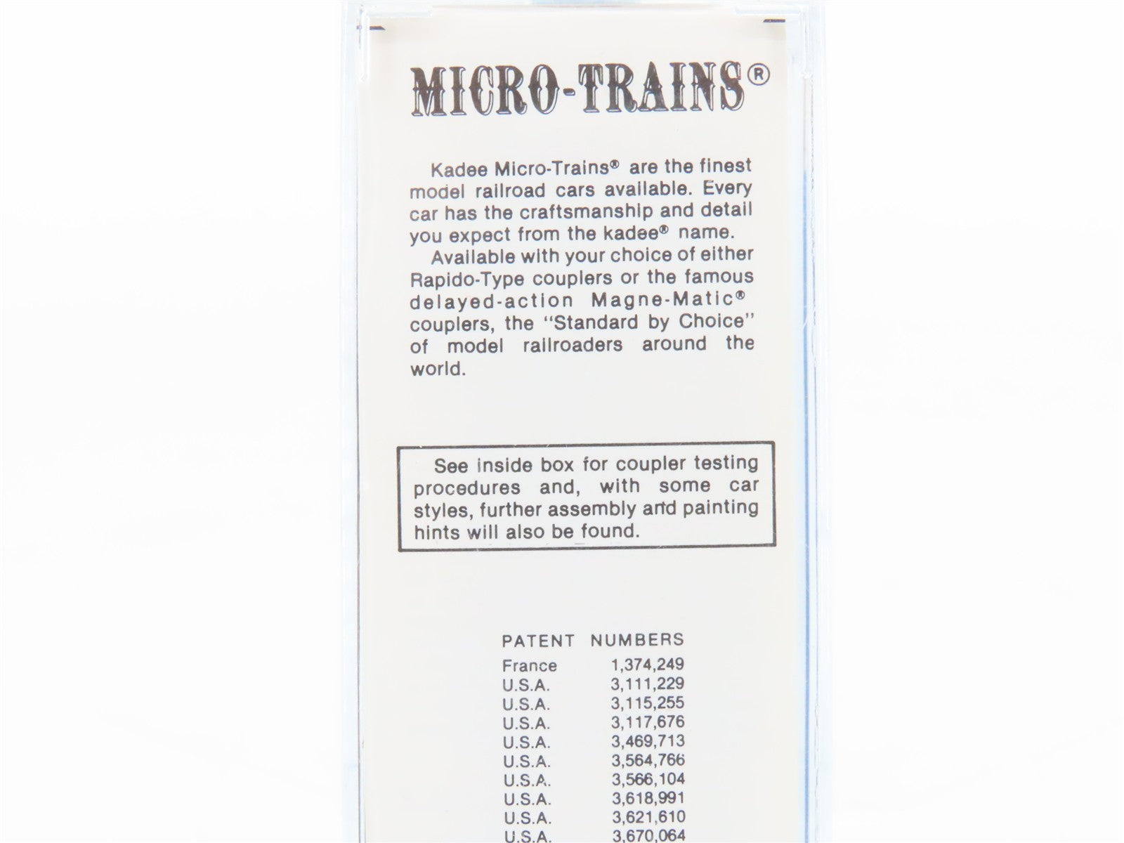 N Scale Micro-Trains MTL 30140 AMC Amador Central Railroad 50' Box Car 1075 RTR
