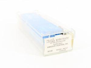 N Scale Micro-Trains MTL 30140 AMC Amador Central Railroad 50' Box Car 1075 RTR