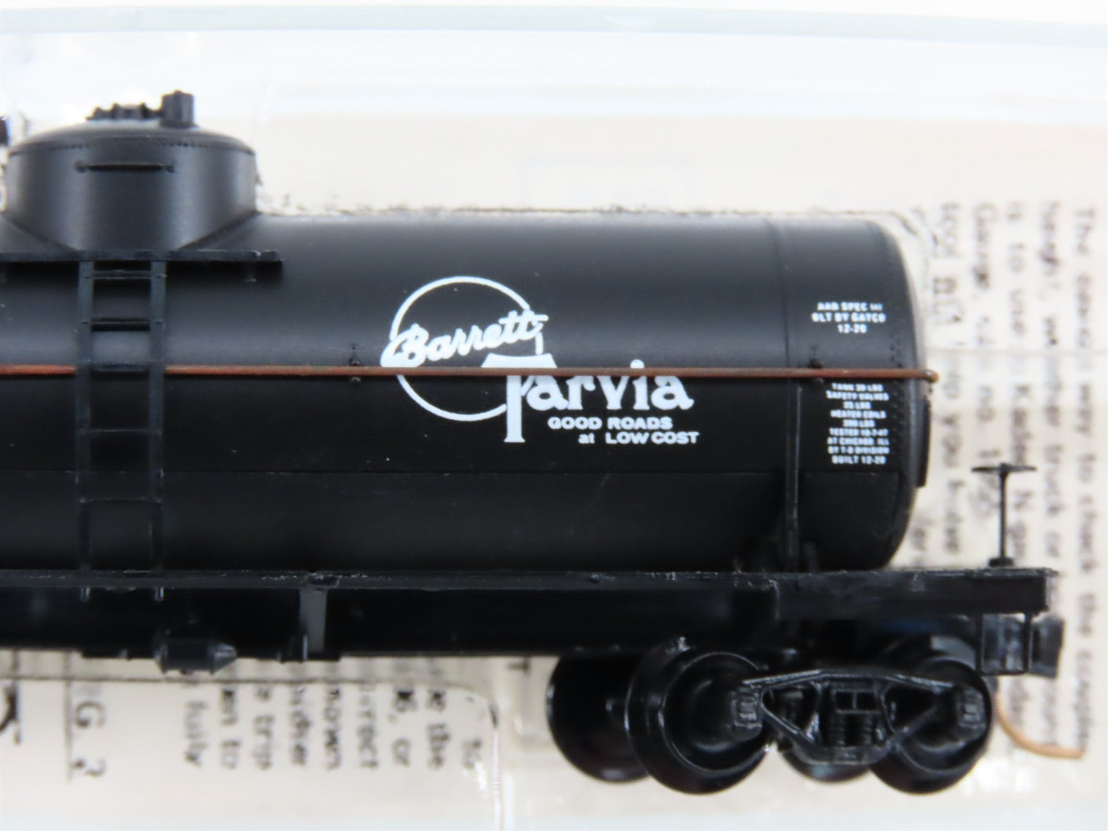 N Scale Micro-Trains MTL 65150 BMX Barrett Division 39' Tank Car 4929 RTR