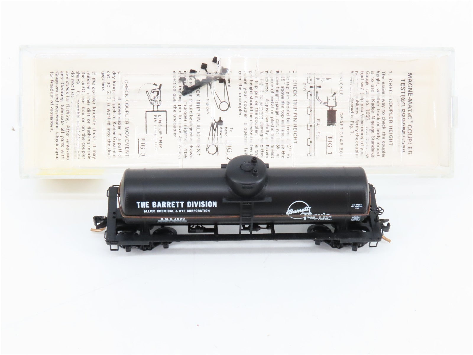N Scale Micro-Trains MTL 65150 BMX Barrett Division 39' Tank Car 4929 RTR