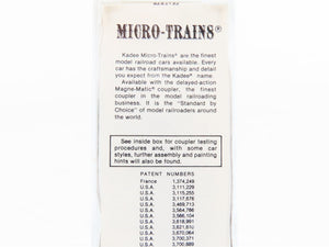 N Scale Micro-Trains MTL 65150 BMX Barrett Division 39' Tank Car 4929 RTR