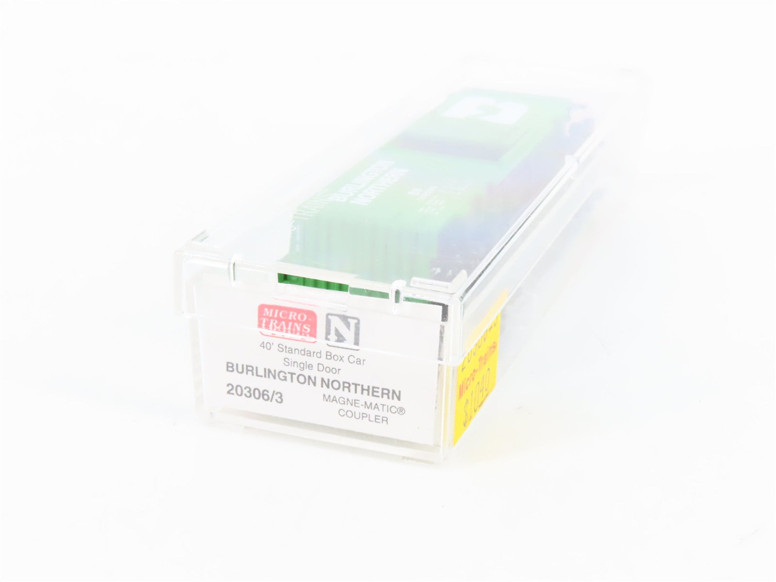 N Scale Micro-Trains MTL 20306/3 BN Burlington Northern 40' Box Car 189290 RTR
