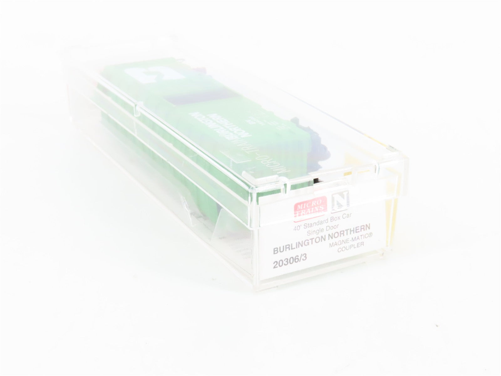 N Scale Micro-Trains MTL 20306/3 BN Burlington Northern 40' Box Car 189290 RTR