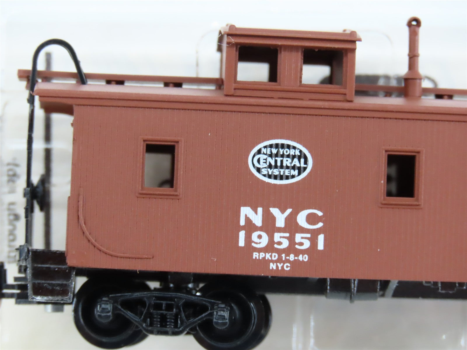 N Scale Micro-Trains MTL 51080 New York Central 34' Wood Sheathed Caboose RTR