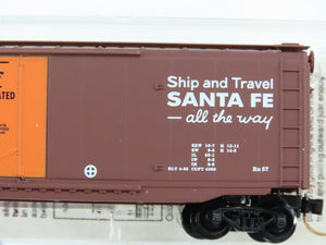 N Scale Micro-Trains MTL 32050/2 SFRB Santa Fe 50' Plug Door Box Car 6160 RTR