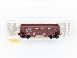N Scale Micro-Trains MTL 57030 LV Lehigh Valley 33' 2-Bay Open Hopper 14500 RTR