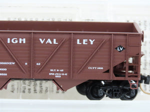 N Scale Micro-Trains MTL 57030 LV Lehigh Valley 33' 2-Bay Open Hopper 14500 RTR
