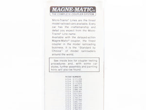 N Scale Micro-Trains MTL 57030 LV Lehigh Valley 33' 2-Bay Open Hopper 14500 RTR