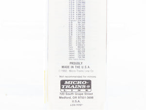 N Scale Micro-Trains MTL 57030 LV Lehigh Valley 33' 2-Bay Open Hopper 14500 RTR
