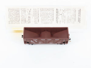 N Scale Micro-Trains MTL 57030 LV Lehigh Valley 33' 2-Bay Open Hopper 14231 RTR