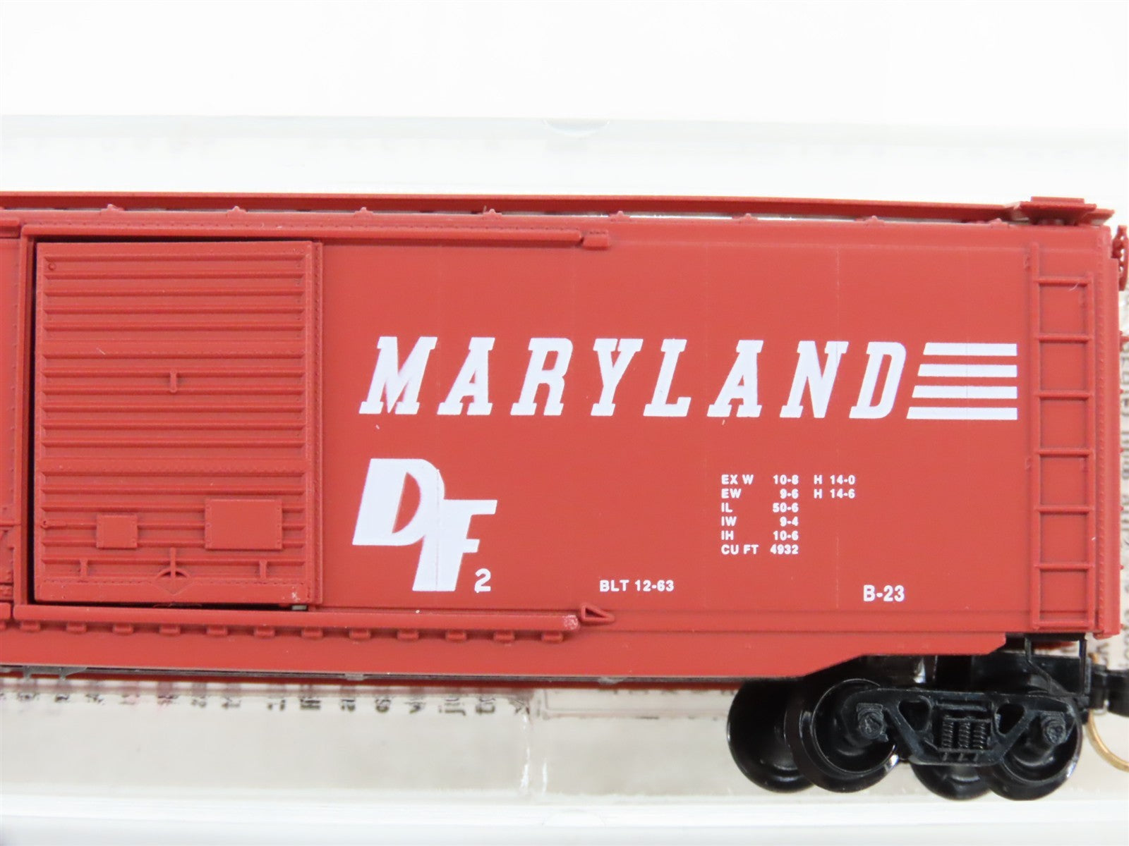 N Scale Micro-Trains MTL 33070 WM Western Maryland 50' Box Car 35006 RTR